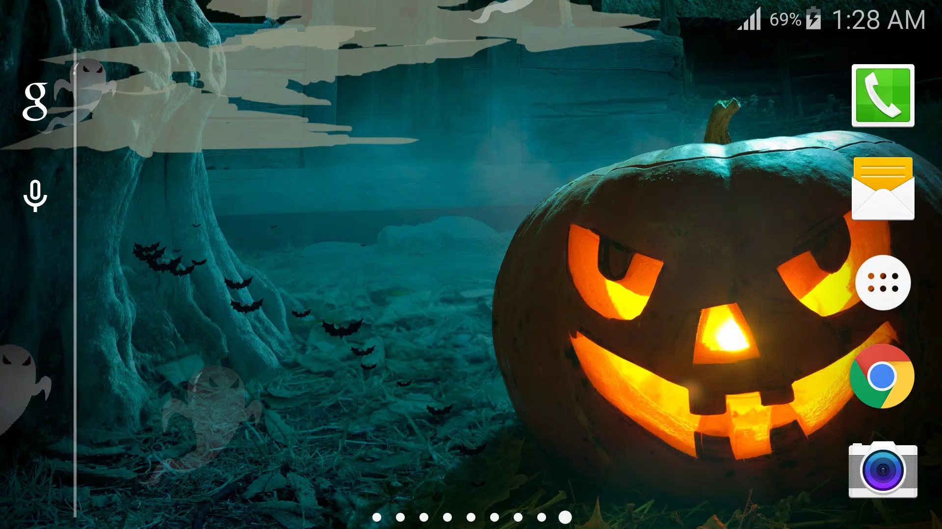 Halloween Live Wallpaper PRO Screenshots