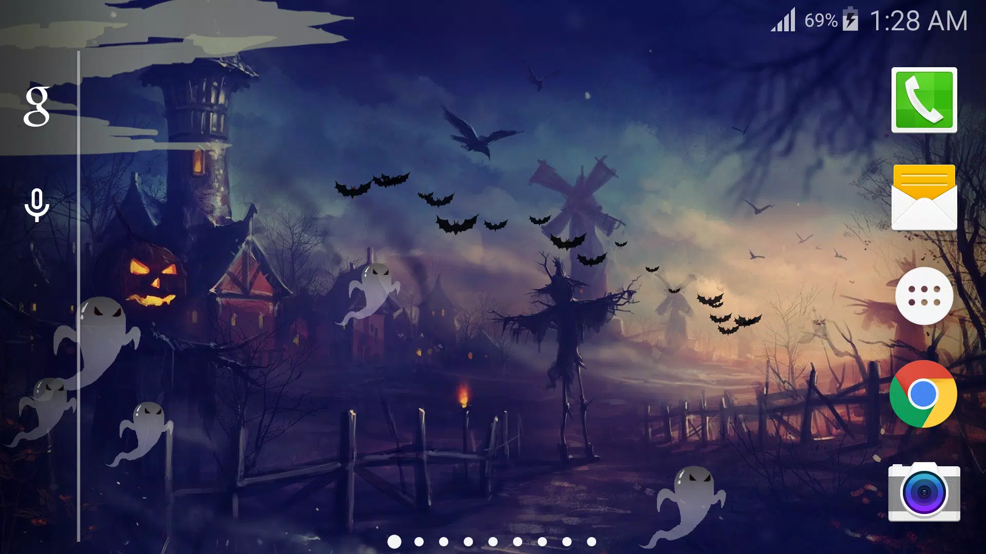 Halloween Live Wallpaper PRO Screenshots