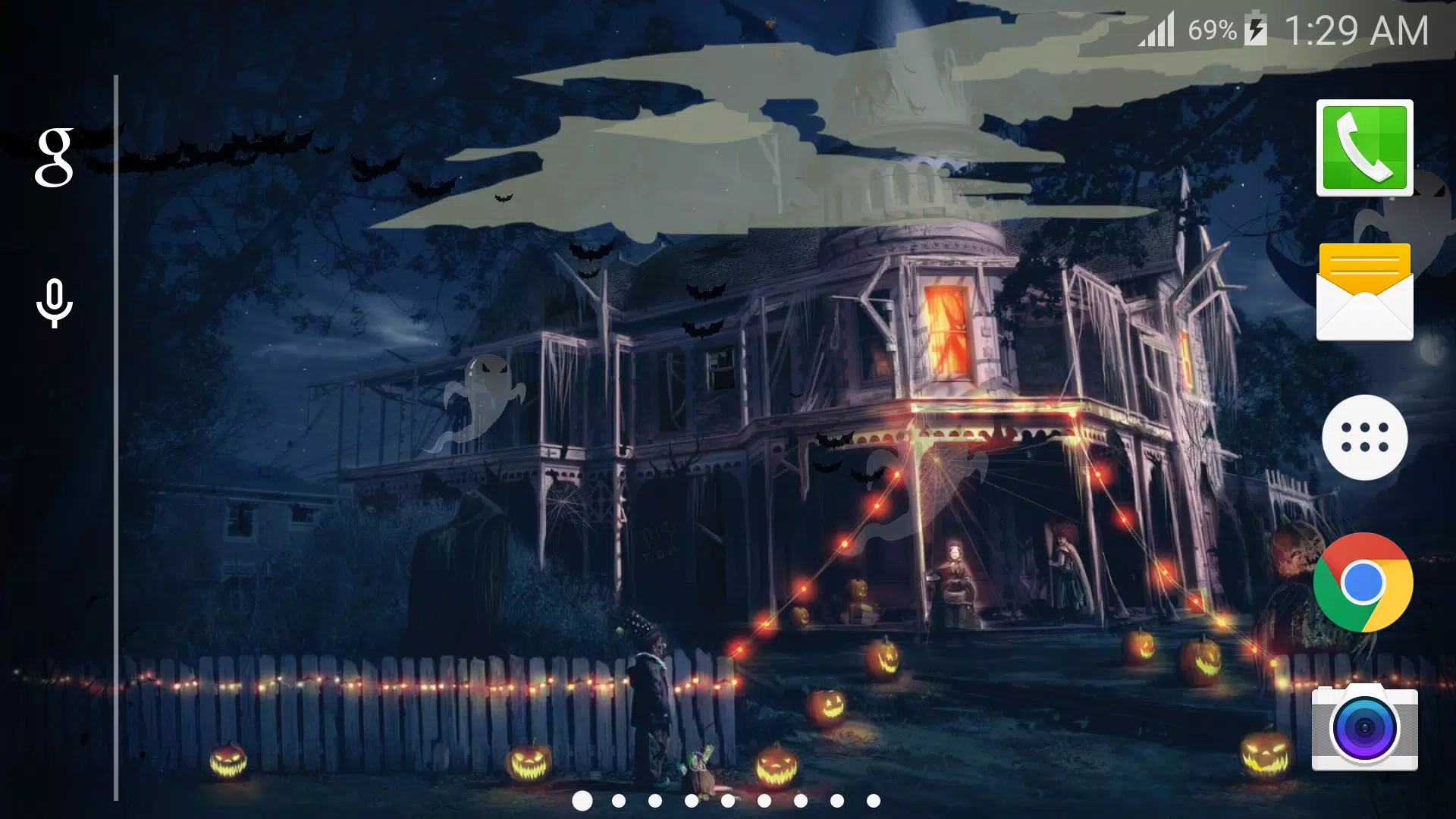 Halloween Live Wallpaper PRO Screenshots