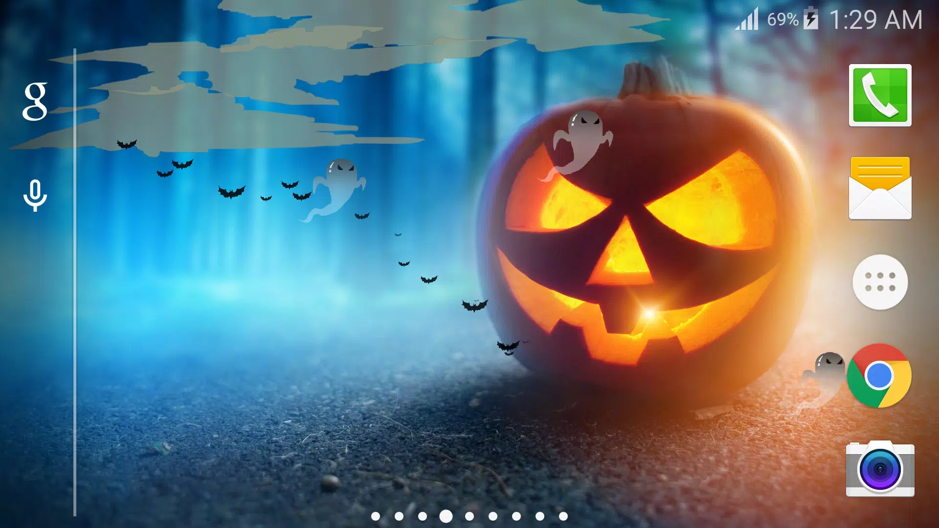 Halloween Live Wallpaper PRO Screenshots