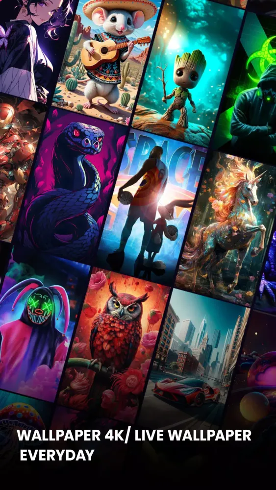 Screenshot di Wallpaper 4k & Live Wallpapers