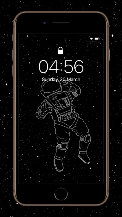 Aesthetic Black Wallpapers スクリーンショット