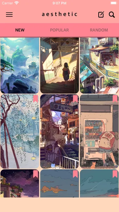 Capturas de pantalla de LoFi Wallpaper 4K