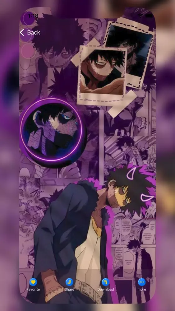 Tangkapan layar OTAKU-wallpaper for Anime Art