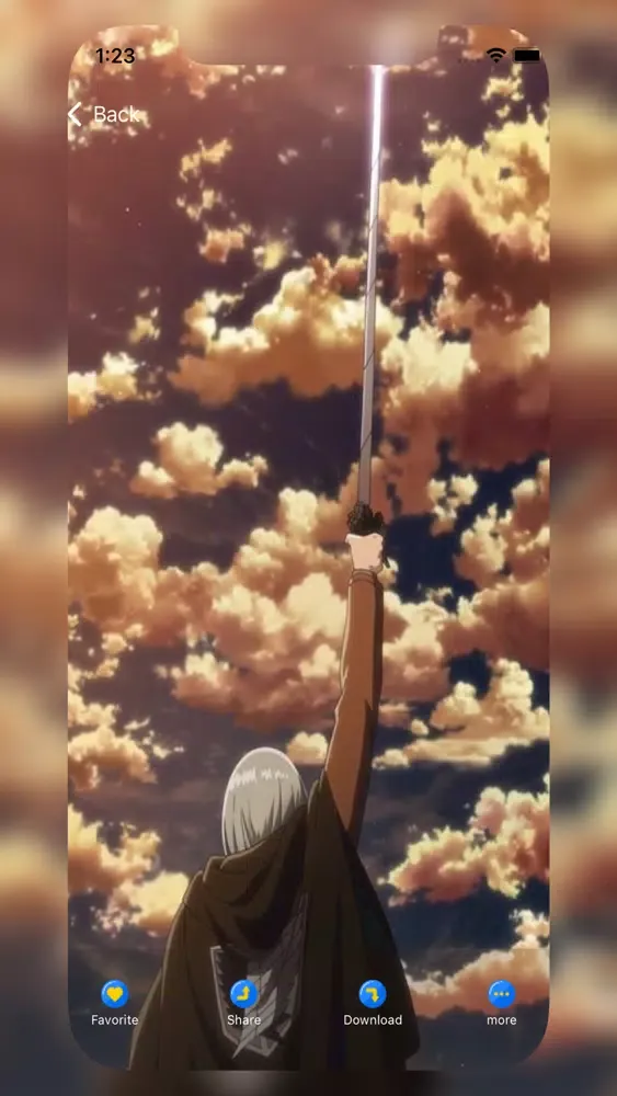Tangkapan layar OTAKU-wallpaper for Anime Art