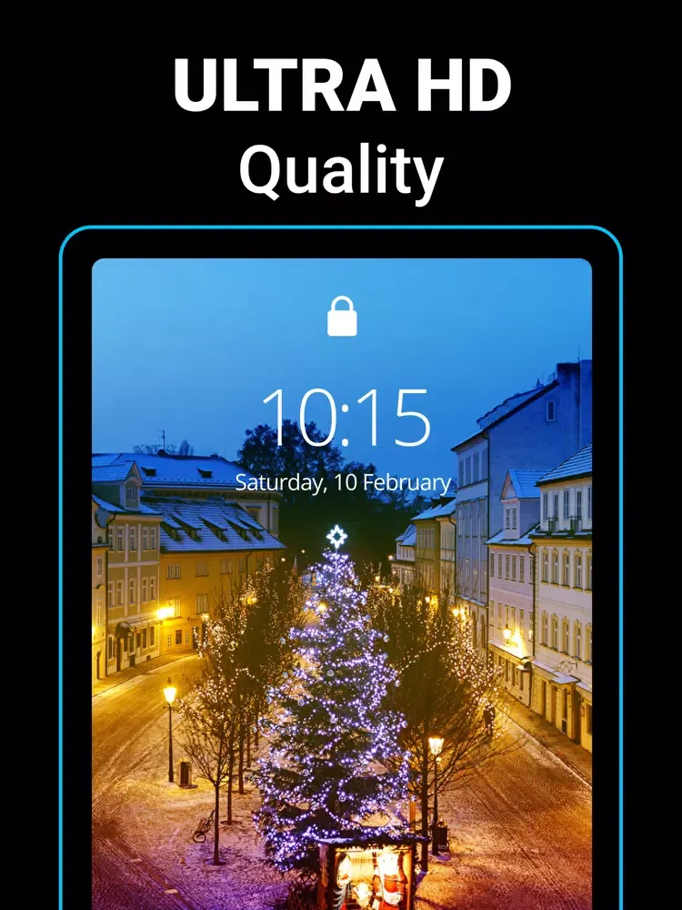Tangkapan skrin Wally: Cool Wallpapers 4K,HD iPad 