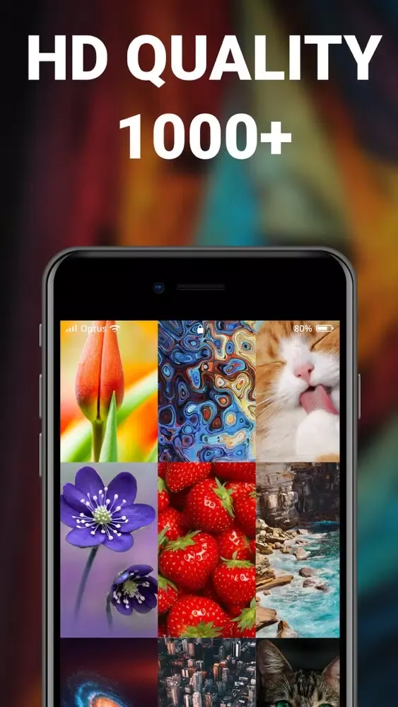 Tangkapan skrin Wally: Cool Wallpapers 4K,HD
