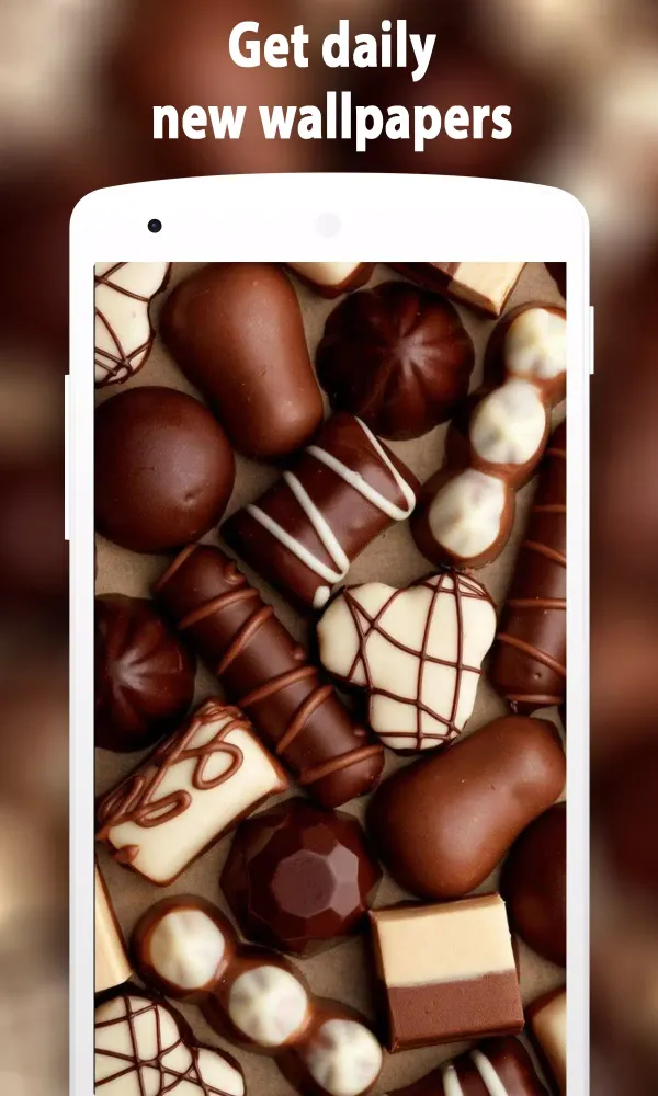 Ảnh chụp màn hình của Chocolate Wallpaper (4k)