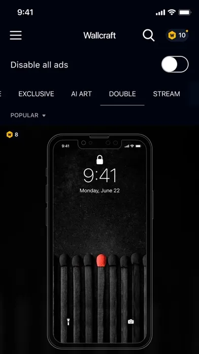صور Wallcraft – Wallpapers, live