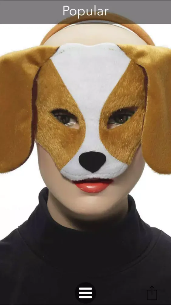 Tangkapan layar Face Swap Masks