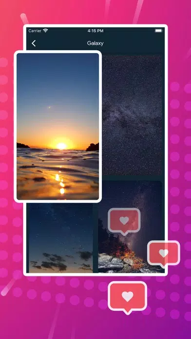 Zrzuty ekranu Likes Wallpaper X Engine