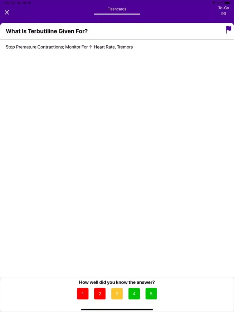 NCLEX Study Guide iPad  Screenshots