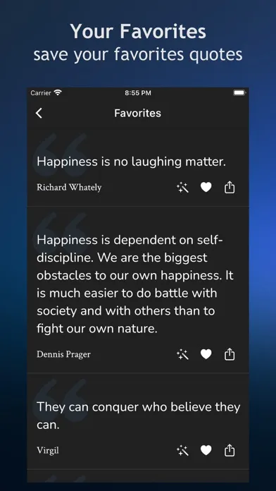 Captures d'écran de Quotes - Daily Motivation