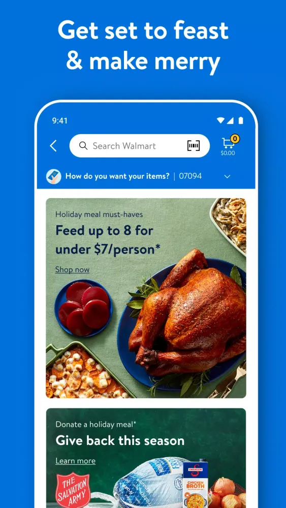 Walmart スクリーンショット