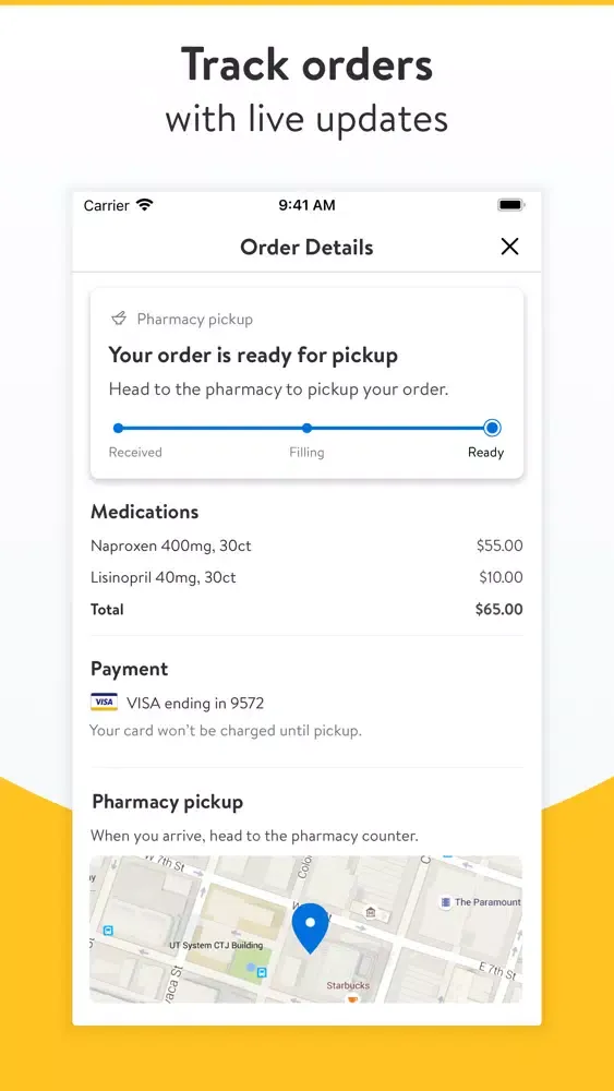 Walmart Wellness Screenshots