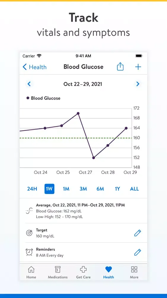 Walmart Wellness Screenshots