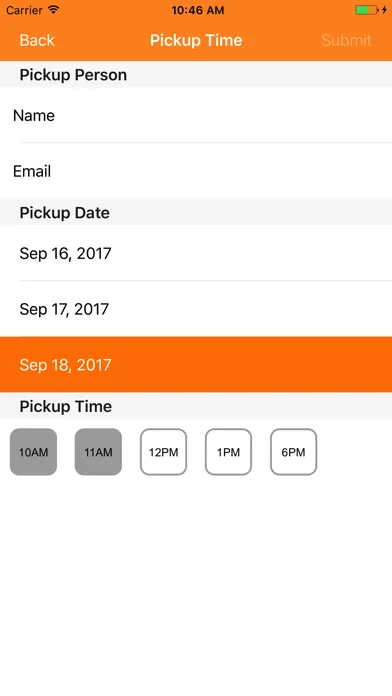 Скриншоты Walmart Perk Pick Up