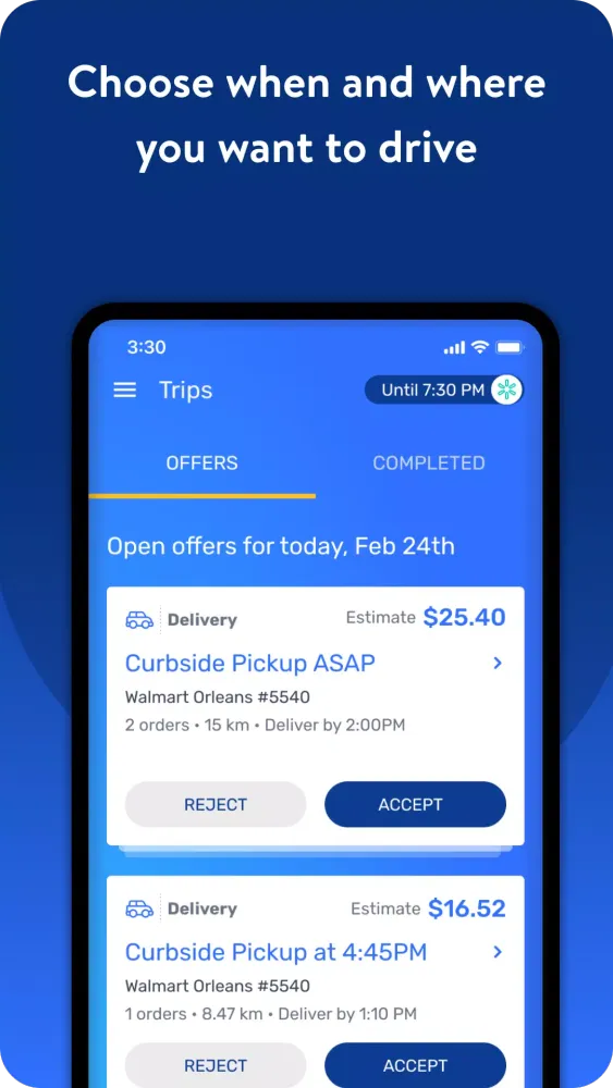 Spark Driver Screenshots
