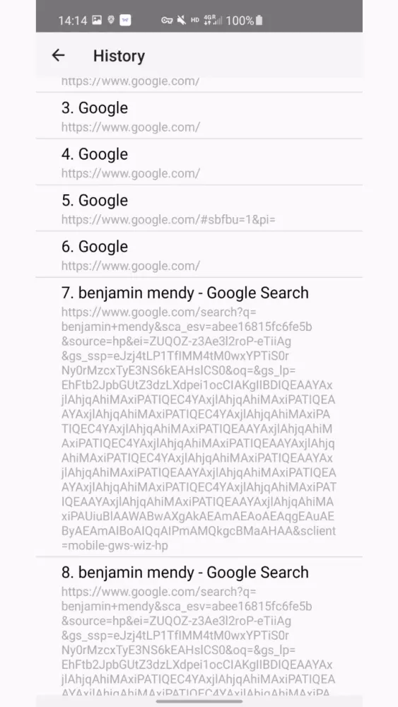 Tangkapan layar Walt Browser
