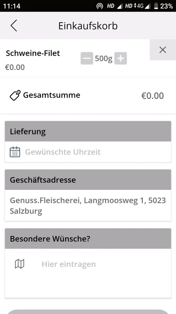 Tangkapan skrin Genuss.Fleischerei WALTER