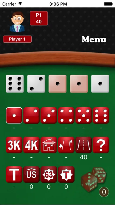 Ảnh chụp màn hình của Tooples - Poker Dice