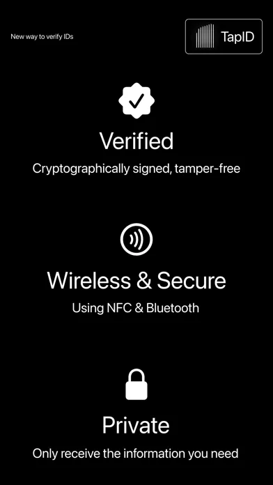 TapID - Mobile ID Verifier スクリーンショット