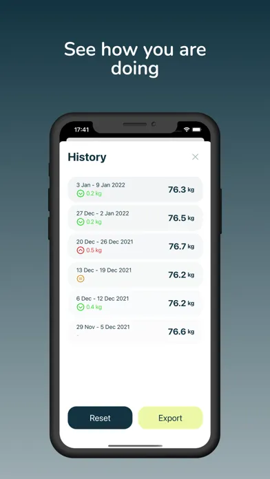 Balance - Body Weight Manager 스크린샷
