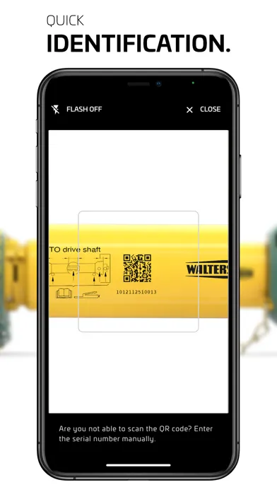 Captures d'écran de Walterscheid Connected Service