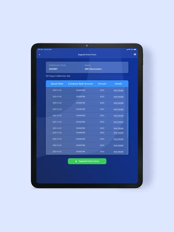 Tangkapan skrin iAWAZ iPad 