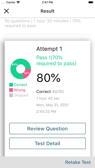 Tangkapan skrin AZ-104 Certification