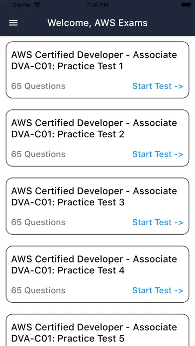 تصاویر AWS DVA-C01 Certification