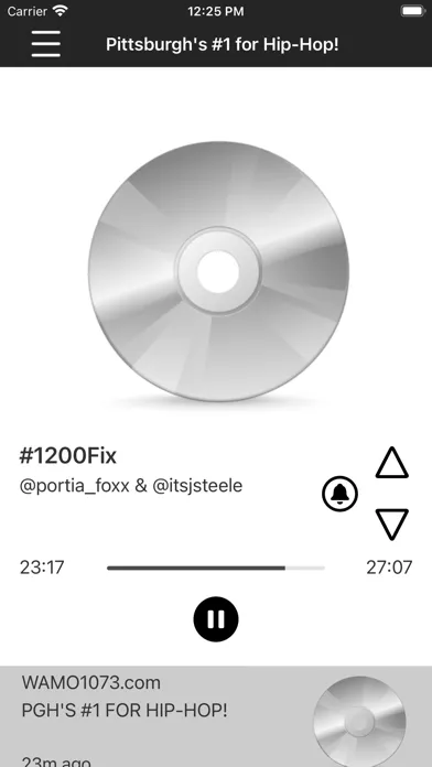 Capturas de pantalla de WAMO 107.3