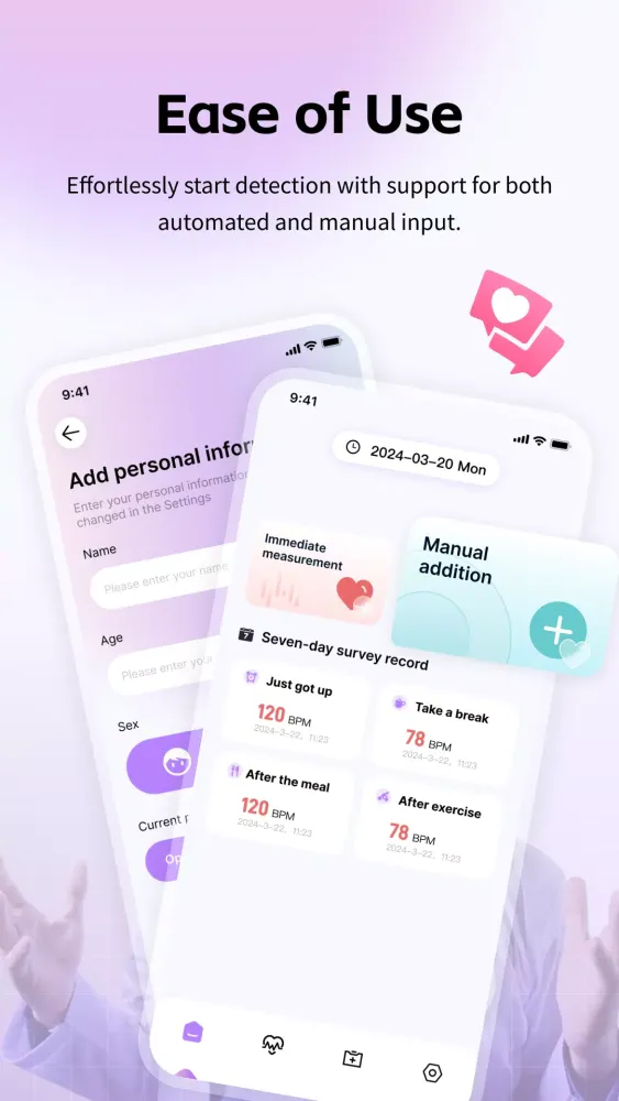 Live OO Heart Rate Tracker स्क्रीनशॉट