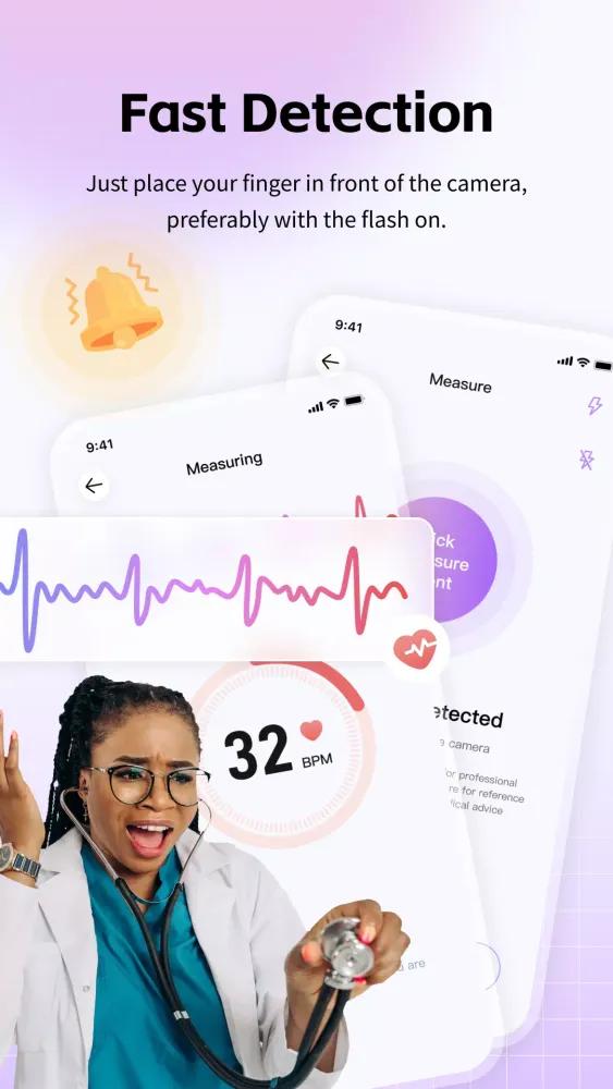 Live OO Heart Rate Tracker स्क्रीनशॉट