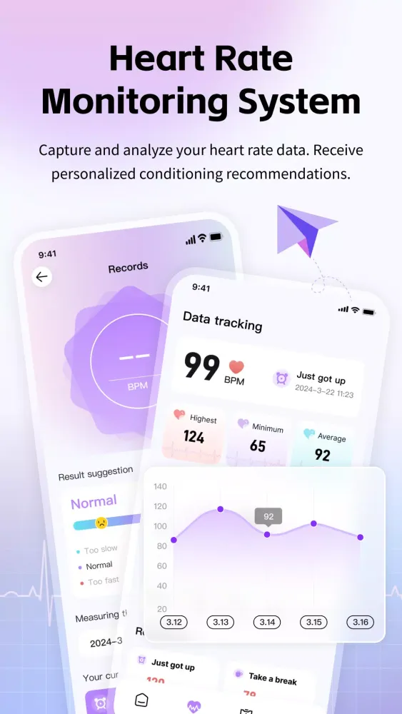 Live OO Heart Rate Tracker स्क्रीनशॉट