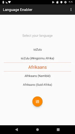 Language Enabler Screenshots