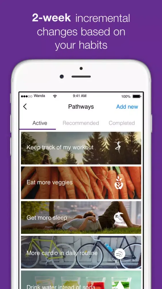Captures d'écran de myWanda - Women’s Heart Health and Lifestyle Guide