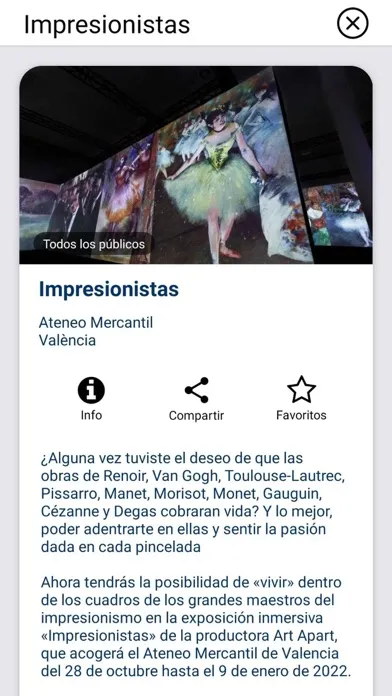 Captures d'écran de Hoy Valencia – Ocio y Cultura