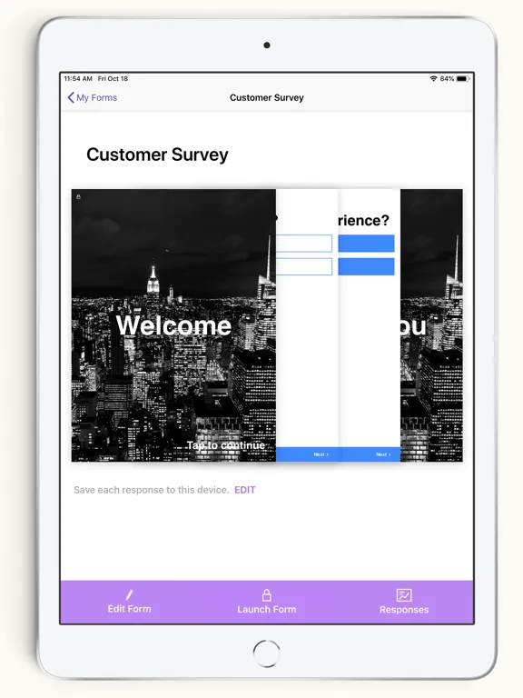 Capturas de pantalla de Form Builder Pro iPad 