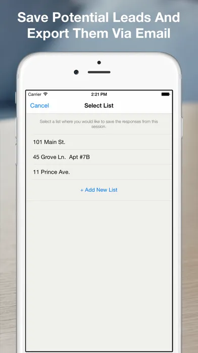 Open House App Screenshots