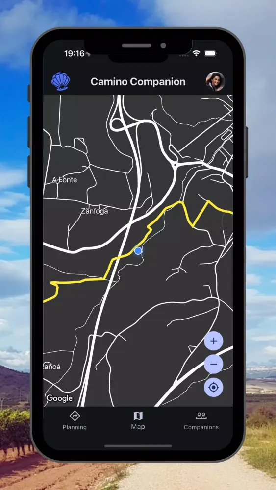 Camino Companion Ekran Görüntüleri