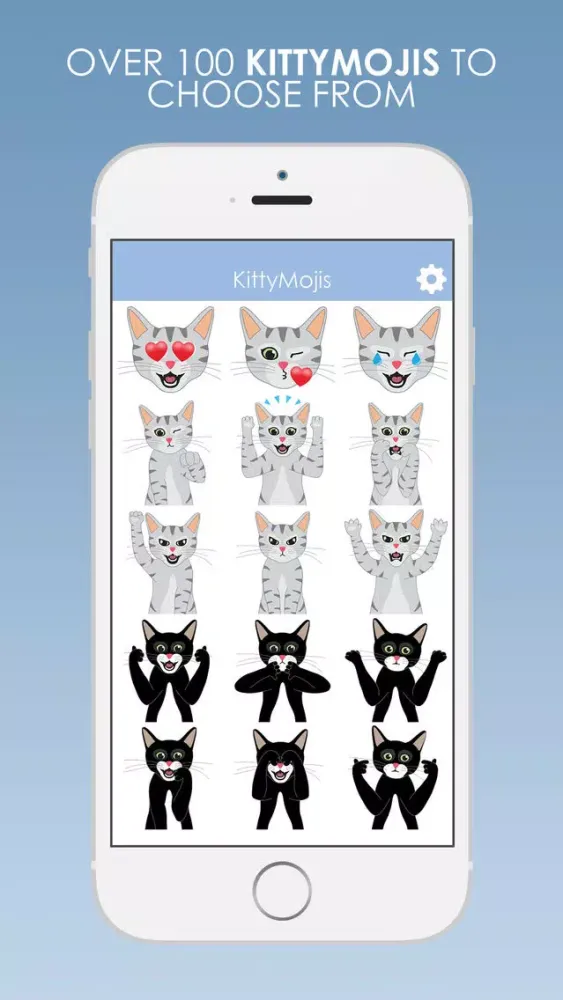 KittyMojis - Kitty Emojis and Stickers スクリーンショット