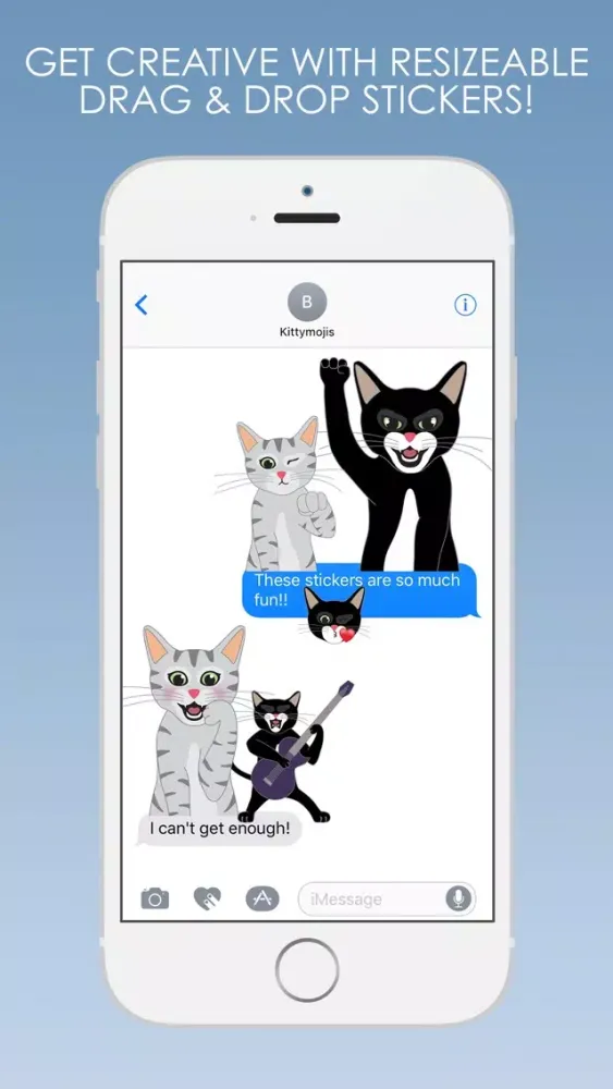 KittyMojis - Kitty Emojis and Stickers スクリーンショット