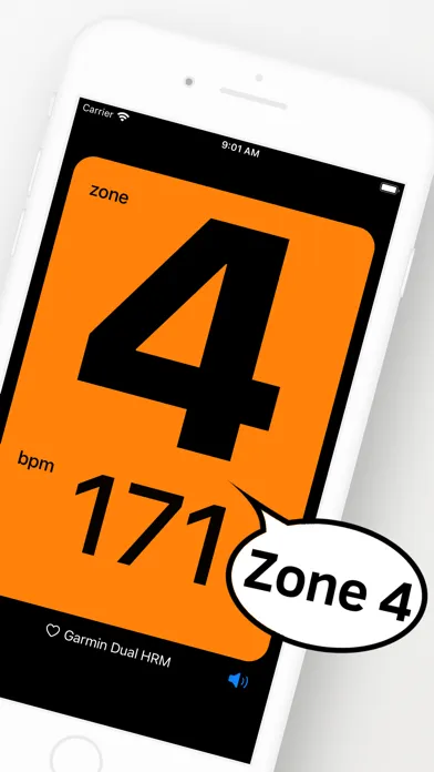 Tangkapan skrin Zone Trainer: Heart Rate Zones
