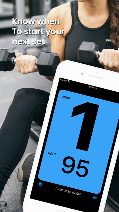 Ảnh chụp màn hình của Zone Trainer: Heart Rate Zones