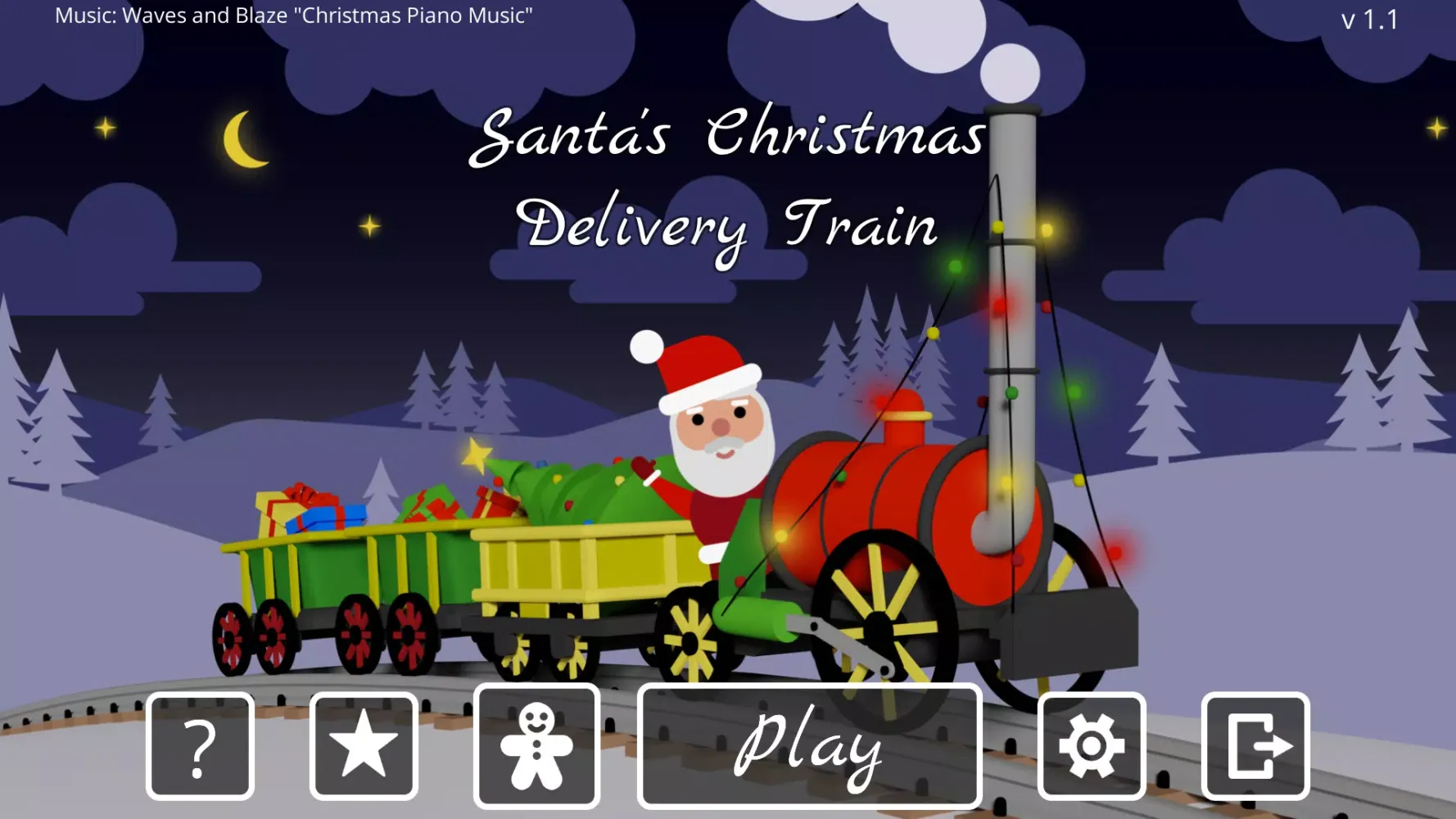Santa's Christmas Train应用截图