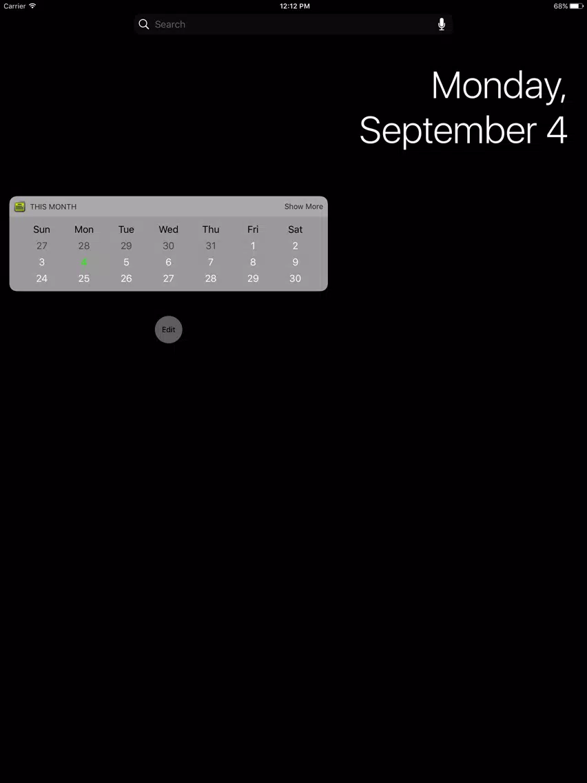 Quick Calendar iPad  سکرین شاٹس