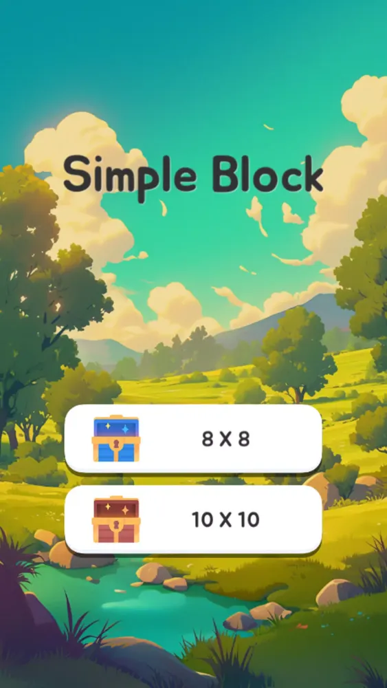 ภาพหน้าจอของ Simple Block