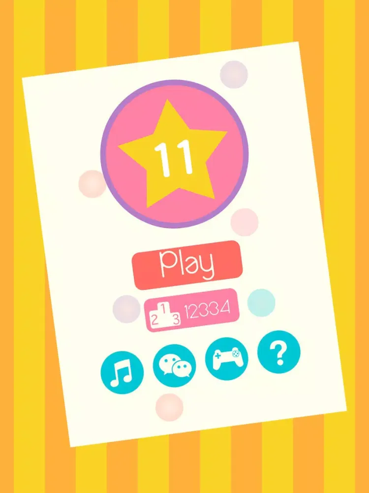 Make 11 Merging Number Game iPad  स्क्रीनशॉट