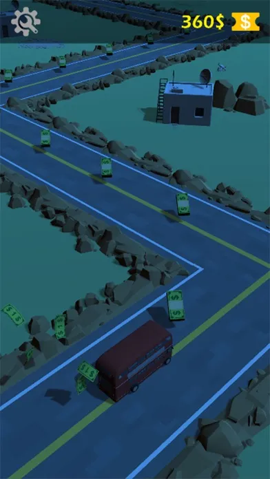 Tangkapan skrin 越野汽车-山地大卡车模拟器